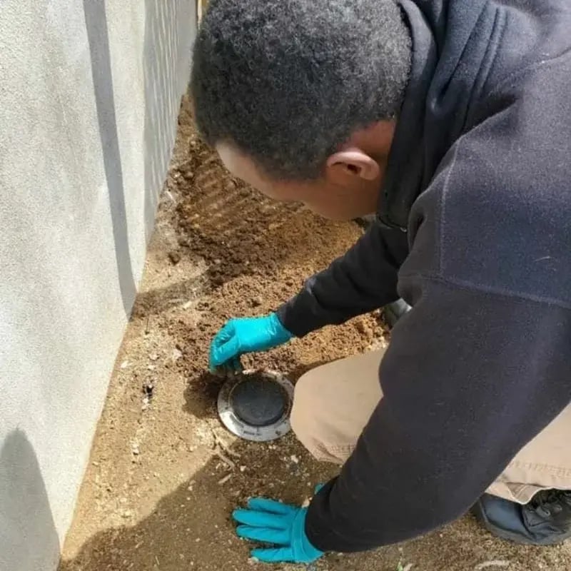 Installing Termite Bait Station