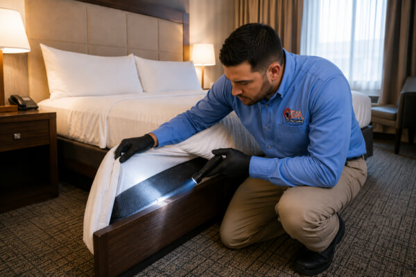 bed bug inspection hotel